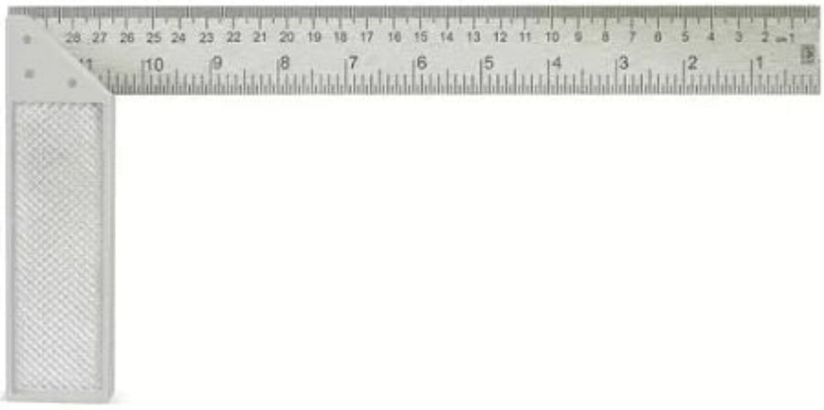 ESQUADRO 10" CABO ALUMINIO