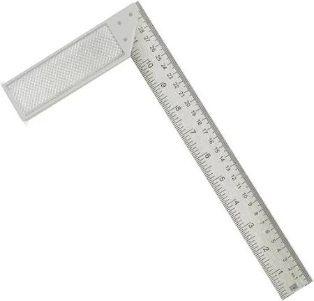 ESQUADRO 10" CABO ALUMINIO