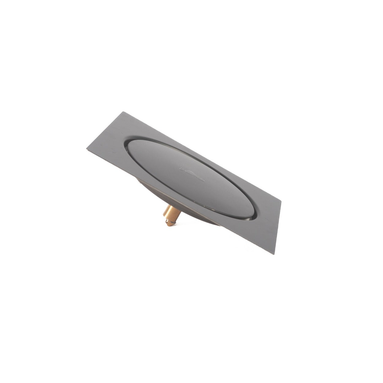 RALO CLICK DELICATESSE QUADRADO EM INOX 15X15cm PRETO