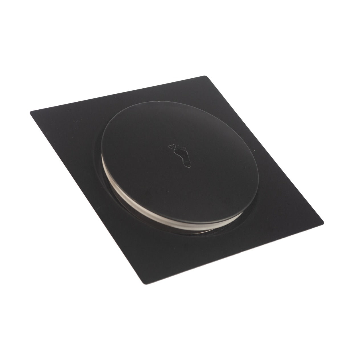 RALO CLICK DELICATESSE QUADRADO EM INOX 15X15cm PRETO