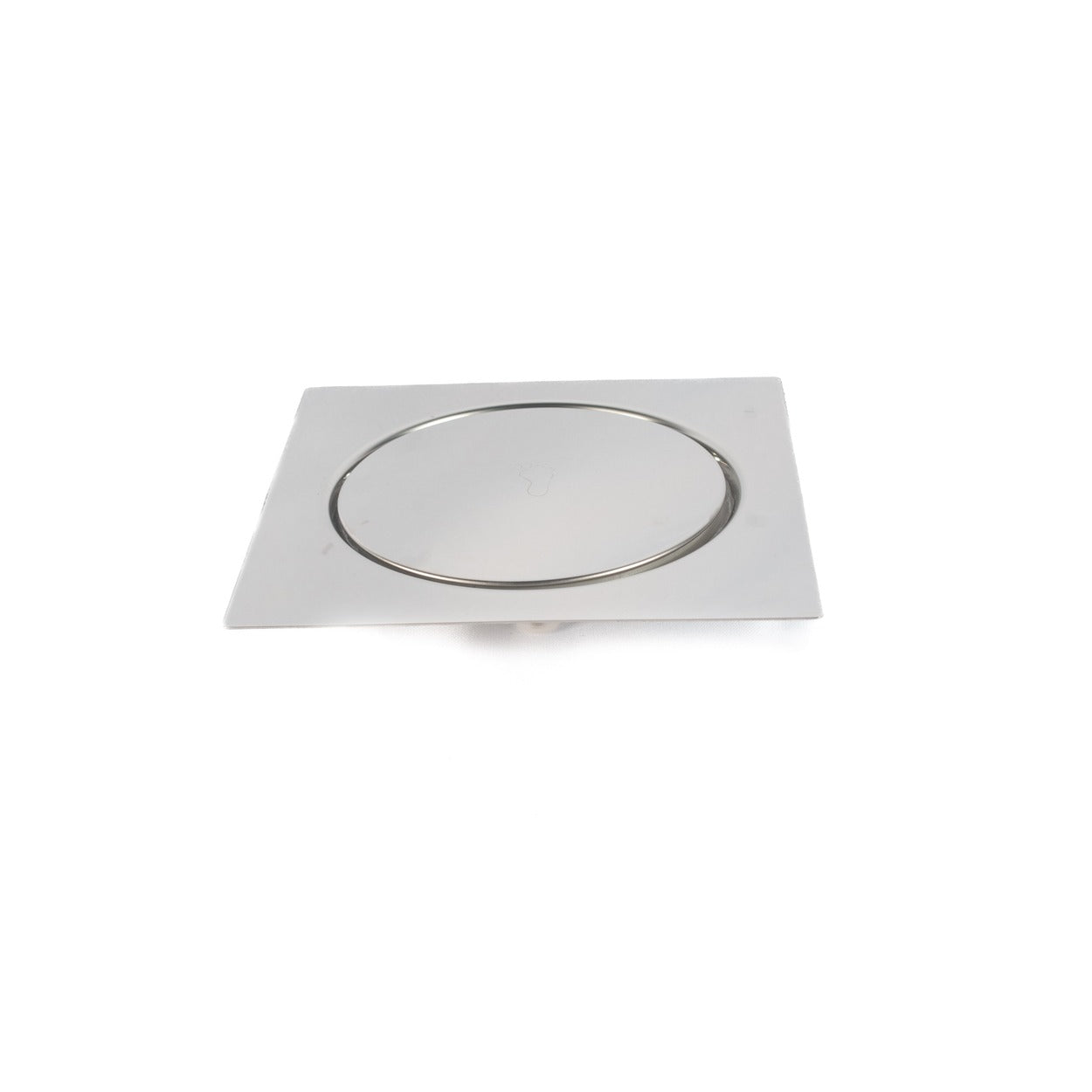 RALO CLICK DELICATESSE QUADRADO EM INOX 9,5cm PRATA