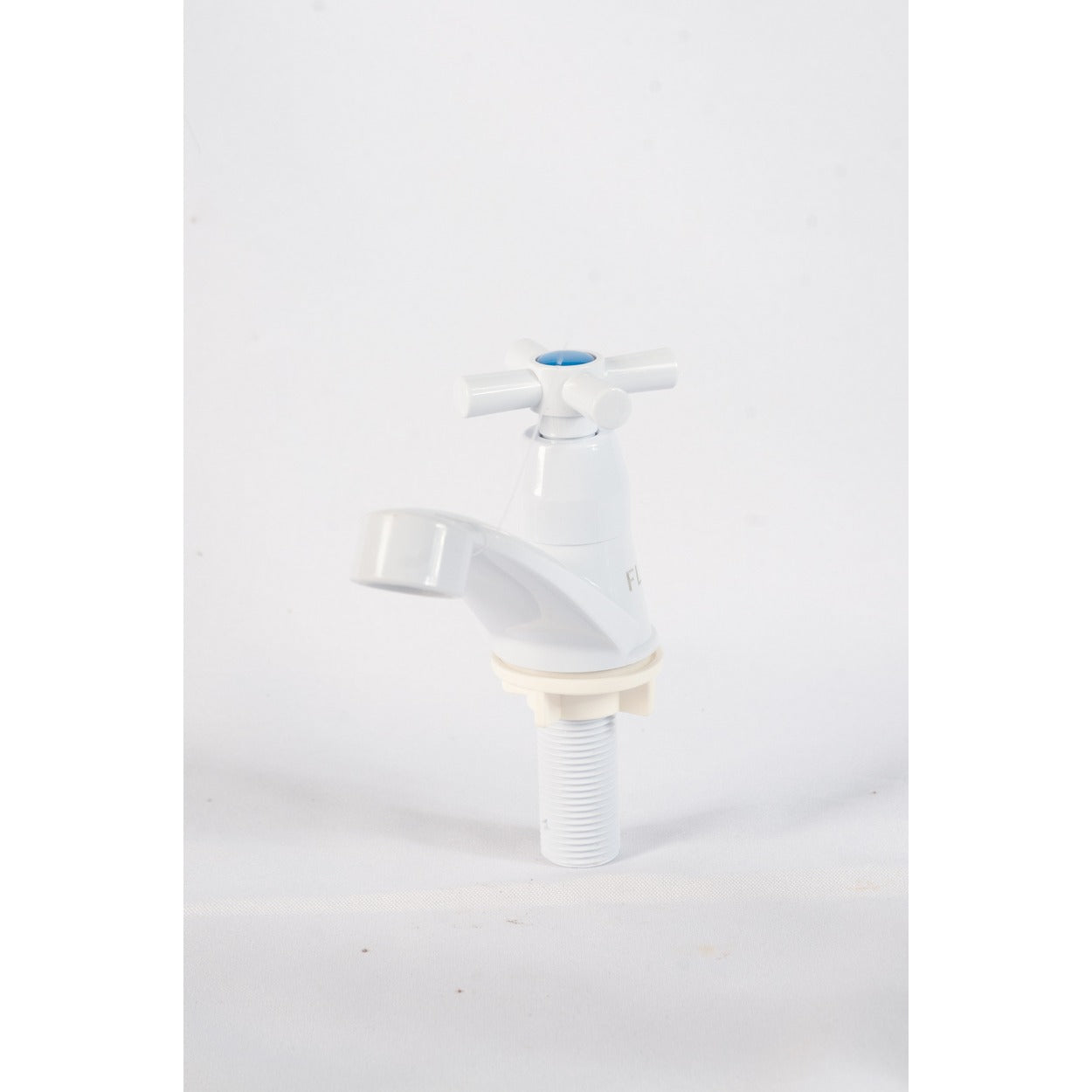 TORNEIRA ABS BRANCA DE 1/2" CRUZETA PARA LAVATÓRIO MESA