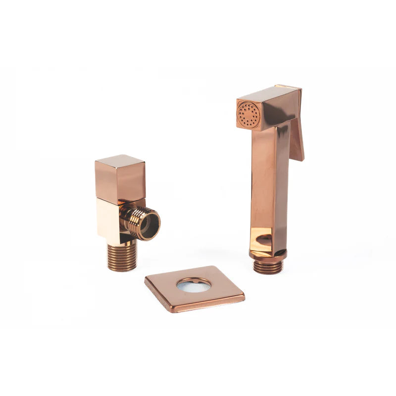 Well Tools - Kit Ducha Higiênica Com Gatilho Quadrado Em Metal