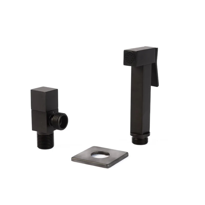 Well Tools - Kit Ducha Higiênica Com Gatilho Quadrado Em Metal